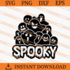 Spooky SVG, Spooky Ghost SVG, Ghost SVG, Horror SVG 2 Spooky SVG