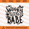 Spooky Little Babe SVG