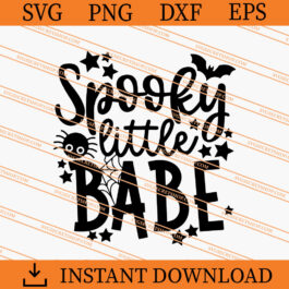 Spooky Little Babe SVG