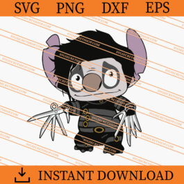 Stitch Edward Scissorhands SVG, Stitch SVG, Disney SVG