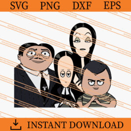 The Addams Family SVG, Addams Family SVG, Horror SVG
