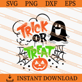 Trick Or Treat SVG, Halloween SVG, Horror SVG, Ghost SVG
