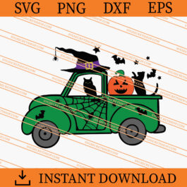 Truck Halloween SVG