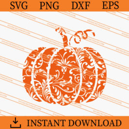 Pumpkin Mandala SVG, Pumpkin SVG, Fall SVG, Fall Vibes SVG