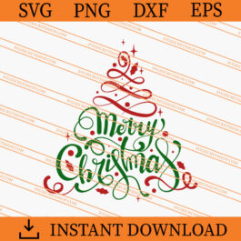 Christmas Tree SVG, Christmas SVG, Christmas Day SVG