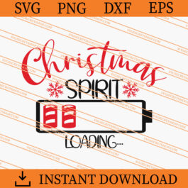 Christmas Spirit SVG, Christmas SVG, Merry Christmas SVG