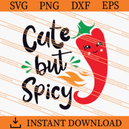 Cute But Spicy SVG, Cute But Spicy Funny SVG, Cinco De Mayo SVG