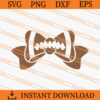 Football Bow SVG