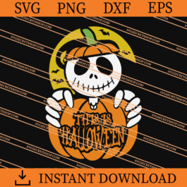 Jack Skellington This Is Halloween SVG, Jack SVG