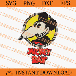 Mickey Rat SVG, Mickey SVG, Rat SVG, Animal SVG, Disney SVG