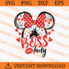 Minnie Boss Lady SVG, Minnie SVG, Disney SVG, Boss Lady SVG 2 Minnie Boss Lady SVG