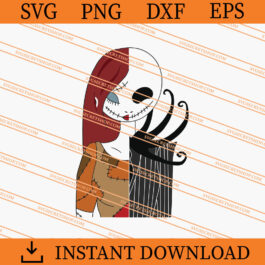 Sally And Jack Skellington SVG, Sally SVG, Jack SVG