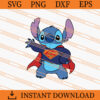 Stitch Superman SVG