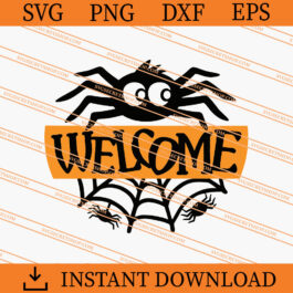 Welcome Halloween SVG, Spooky SVG, Spooky Halloween SVG