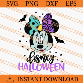 Disney Halloween Minnie SVG, Minnie Sally SVG