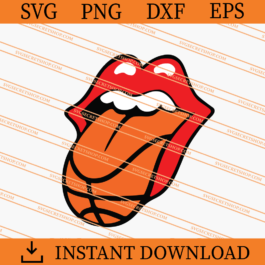 Tongue Basketball SVG, Basketball SVG, Tongue SVG, Sport SVG
