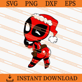 Deadpool Sexy Christmas SVG, Christmas SVG, Deadpool SVG