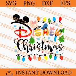 Disney Christmas SVG, Disney SVG, Christmas SVG