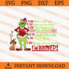 Grinch Schedule SVG