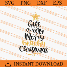 Hive a very merry beachy christmas SVG