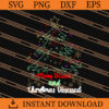 Merry Blessed And Christmas Obsessed SVG, Merry Blessed SVG 1 Merry Blessed And Christmas Obsessed SVG