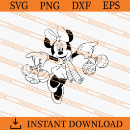 Minnie Ornaments Christmas SVG