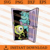Monsters Inc Door SVG