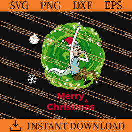 Rick Sanchez Wishes You Merry Christmas SVG, Christmas SVG