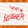 Sleigher Santa SVG, Christmas SVG, Santa Christmas SVG 2 Sleigher Santa SVG