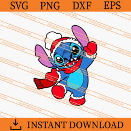Stitch Christmas SVG, Christmas SVG, Stitch SVG, Disney SVG