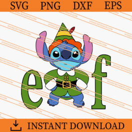 Stitch Elf SVG