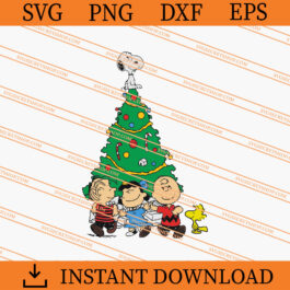 Charlie Brown And Friends Christmas SVG, Christmas SVG