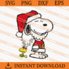 Christmas Snoopy And Woodstock SVG