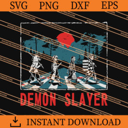 Demon Slayer Road SVG, Demon Slayer SVG, Road SVG