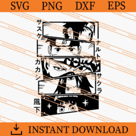Naruto Anime SVG, Naruto SVG, Anime SVG, Cartoon SVG