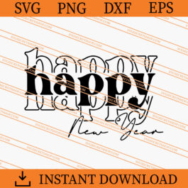happy new year SVG