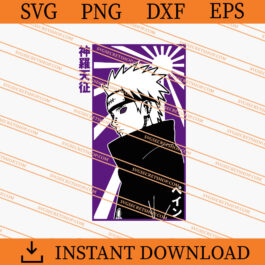 Pain Akatsuki SVG, Naruto SVG, Manga SVG, Anime SVG