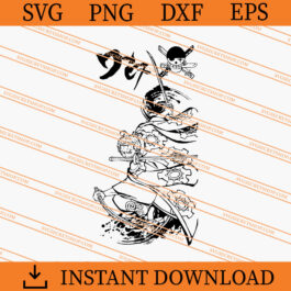 Zoro Wano Country SVG, Zoro SVG, Wano Country SVG