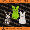 Creepy Easter Peeps SVG, Easter Peeps SVG, Creepy SVG 2 Creepy Easter Peeps SVG
