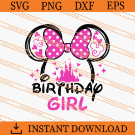 Birthday Girl Disney SVG