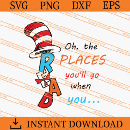 Oh The Places You'll Go When You SVG