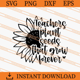 Teachers Plant Seeds That Frow Forever SVG, Teachers SVG