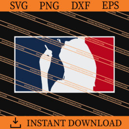 Baseball weed girl SVG