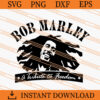 Bob Marley A Tribute To Freedom SVG