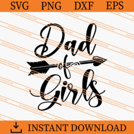 Dad Of Girl SVG