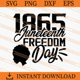 1865 Juneteenth Freedom Day SVG, Juneteenth SVG
