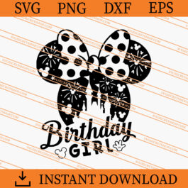 Birthday Girl Disney SVG