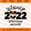 Disney Birthday Squad SVG, Disney SVG, Birthday SVG 1 Disney Birthday Squad SVG