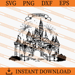 Disneyland Magic Kingdom SVG, Disneyland SVG