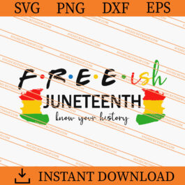 Free Ish Juneteenth Know Your History SVG